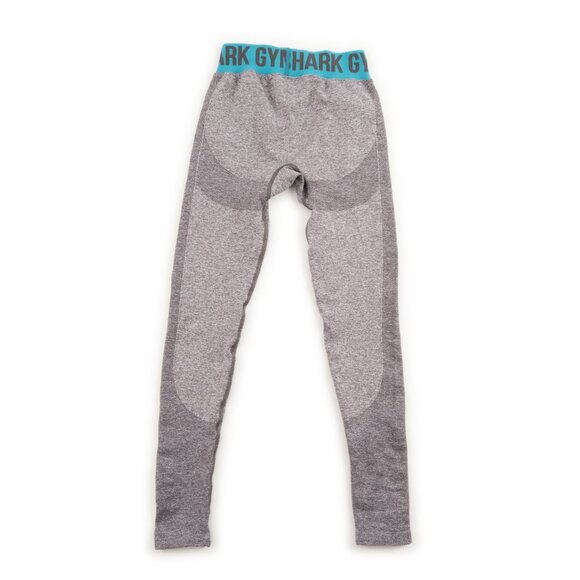 GYMSHARK heathered grey athletic leggings size XS - Picture 3 of 7